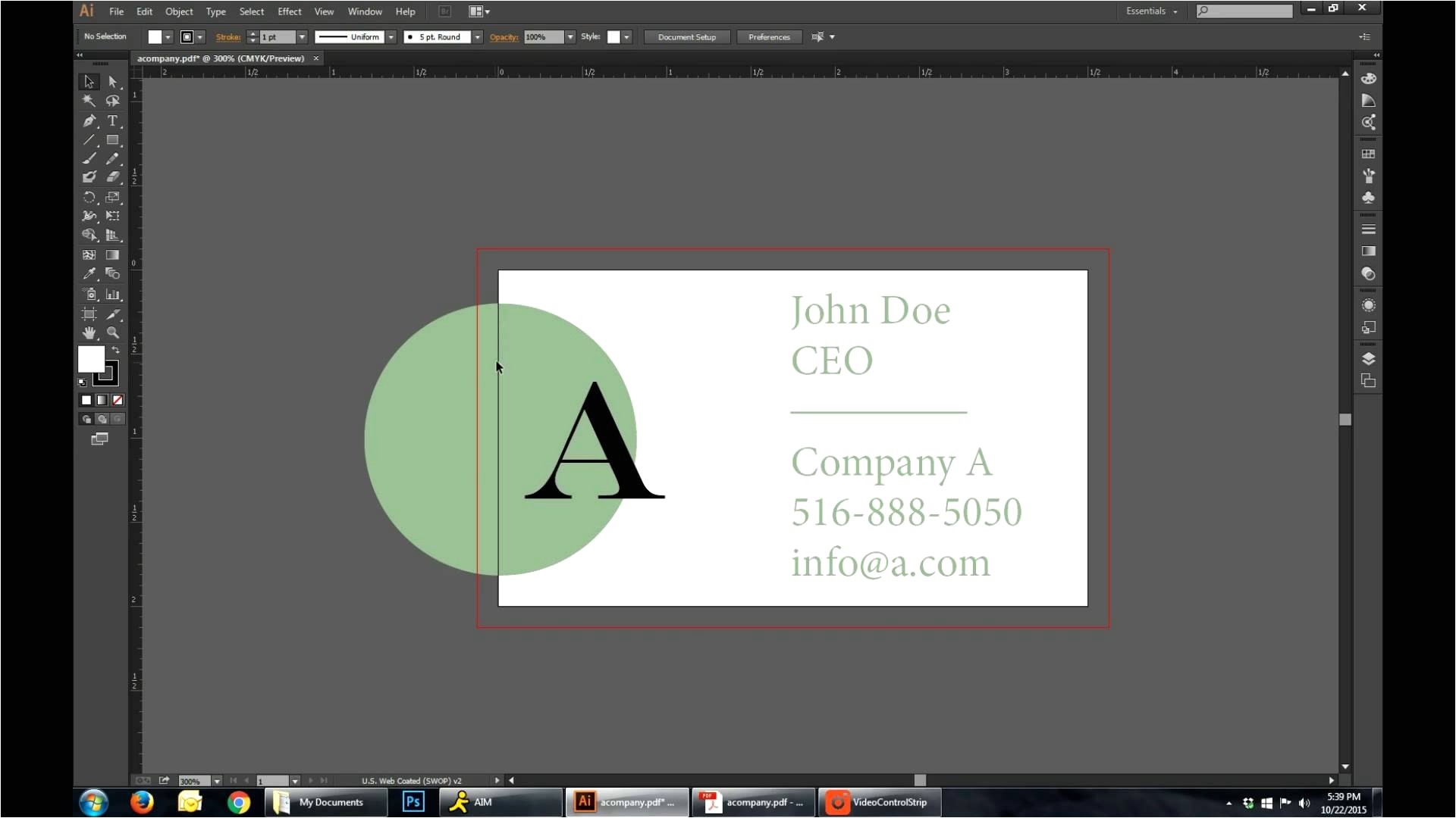 10 up business card template adobe illustrator