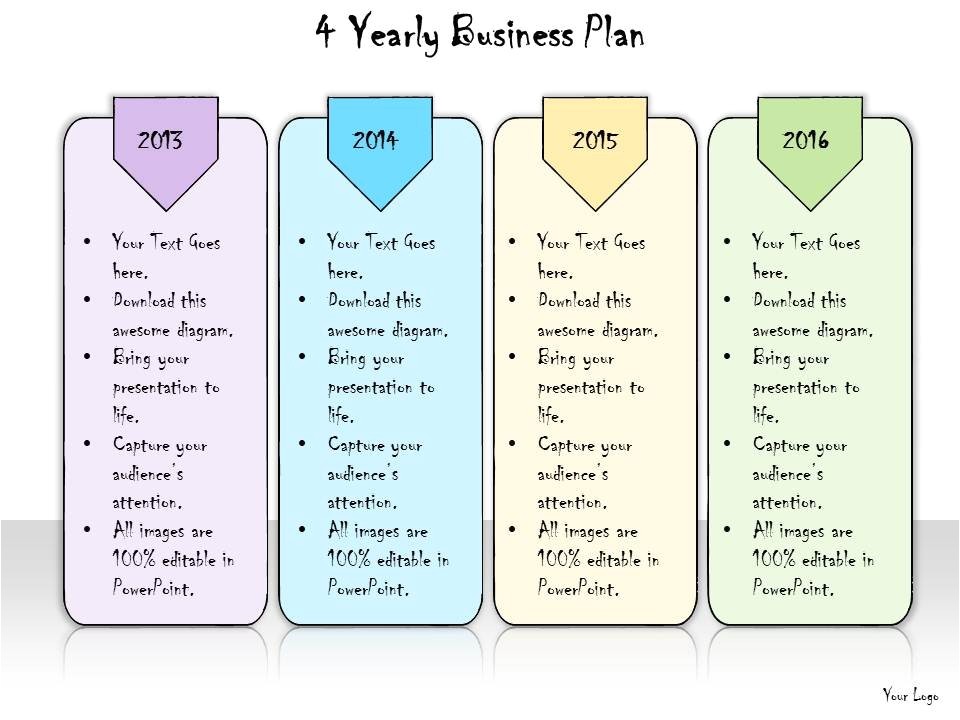 3 year business plan template 2536