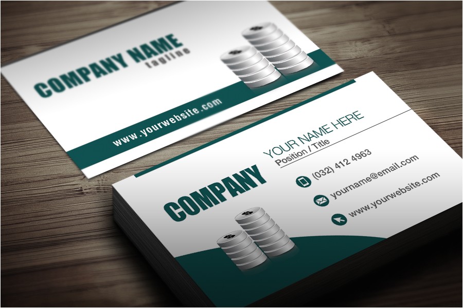 accounting business card template download