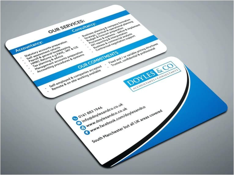 free business card templates accounting gallery card design and free accounting business card templates