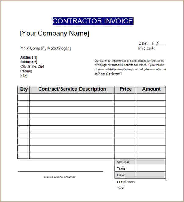 adams invoice forms 19 invoice templates