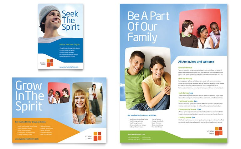 church youth ministry flyer ad templates ro0090701d