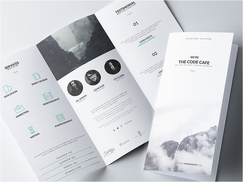affinity designer brochure templates