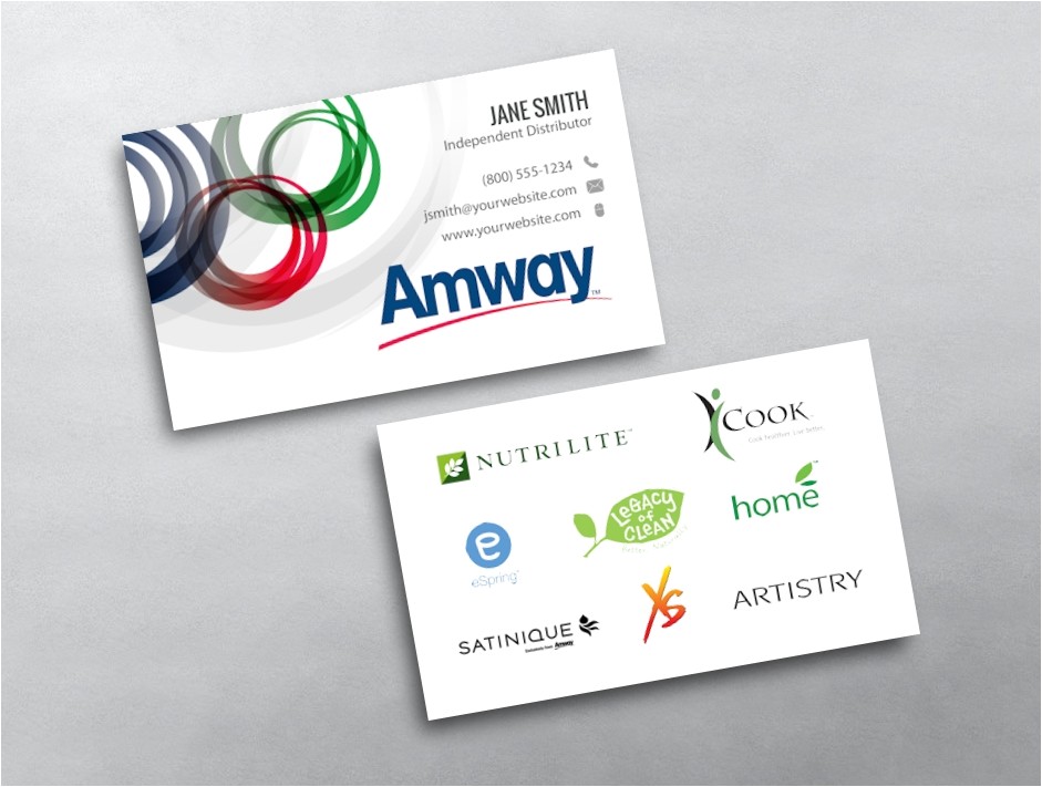 amway business card 02