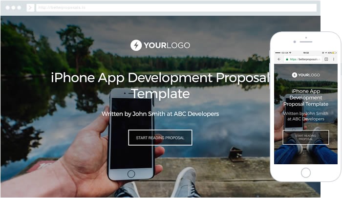 android mobile app development proposal template