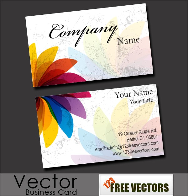 free business card vector templates free download