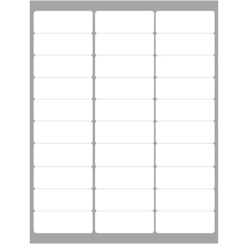 Avery 5160 Compatible Template Labels Compatible with the Avery 5160 Template Also for