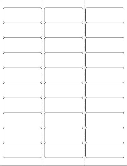 Avery 5160 Label Template Excel Free Avery 5160 Template for Word Calendar Template