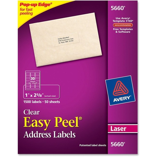ave5660 avery 5660 easy peel address label