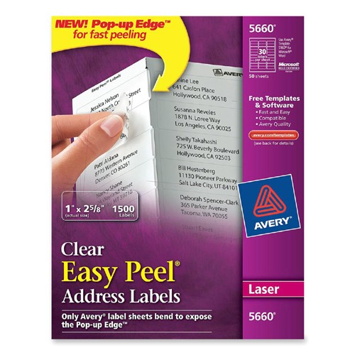 Avery 5660 Address Labels Templates Printer
