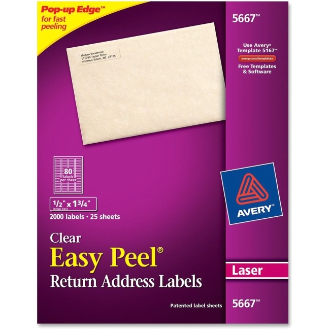 avery 5667 easy peel mailing label 2674325 prd1
