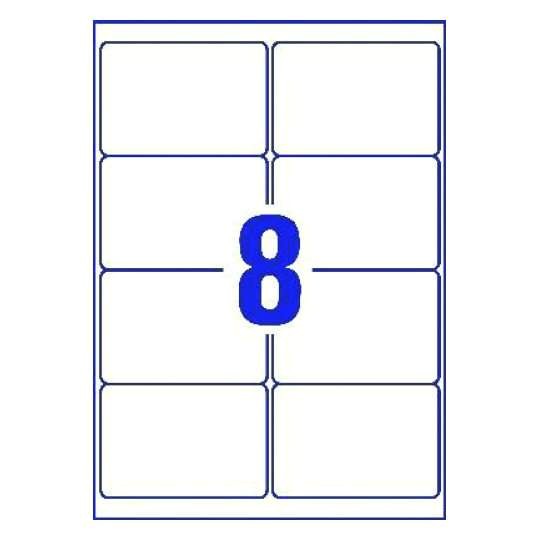 Avery 8 Labels Per Sheet Template Word Template for Avery L7165 Avery