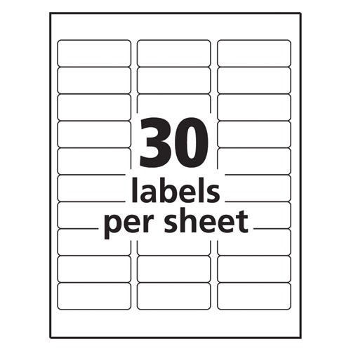 Avery Address Label Template 18660 Avery 18660 Labels