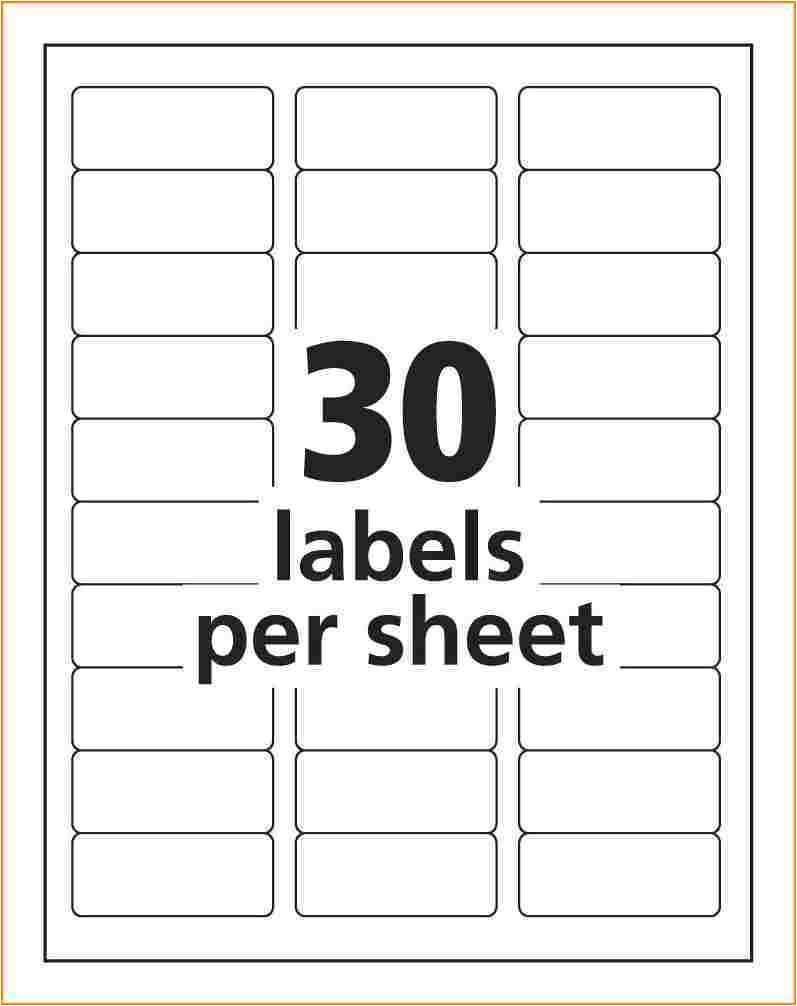 Avery Address Labels Template Address Label Template Avery 8160 Templates Resume