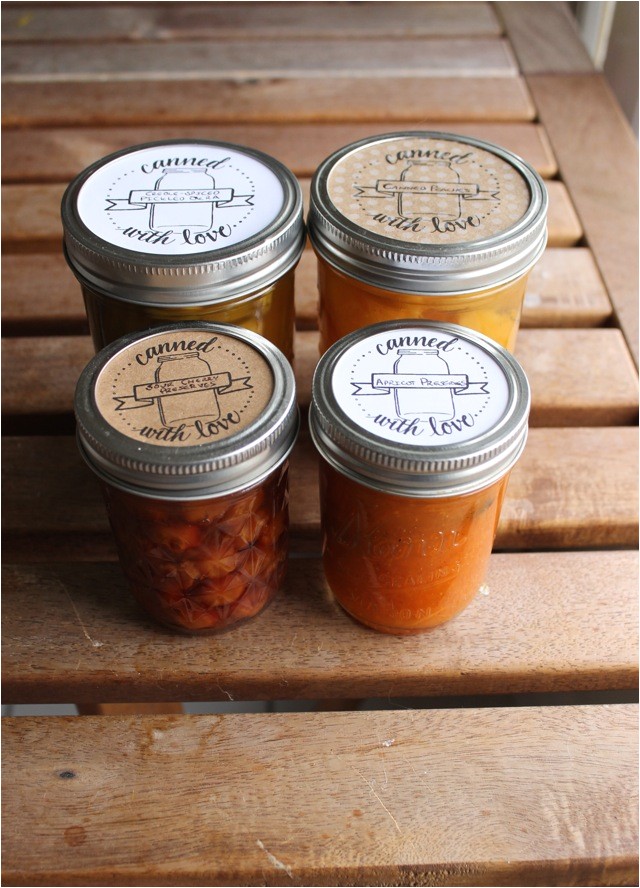 printable canning jar labels