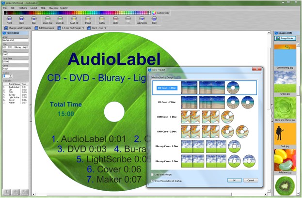 cd label template