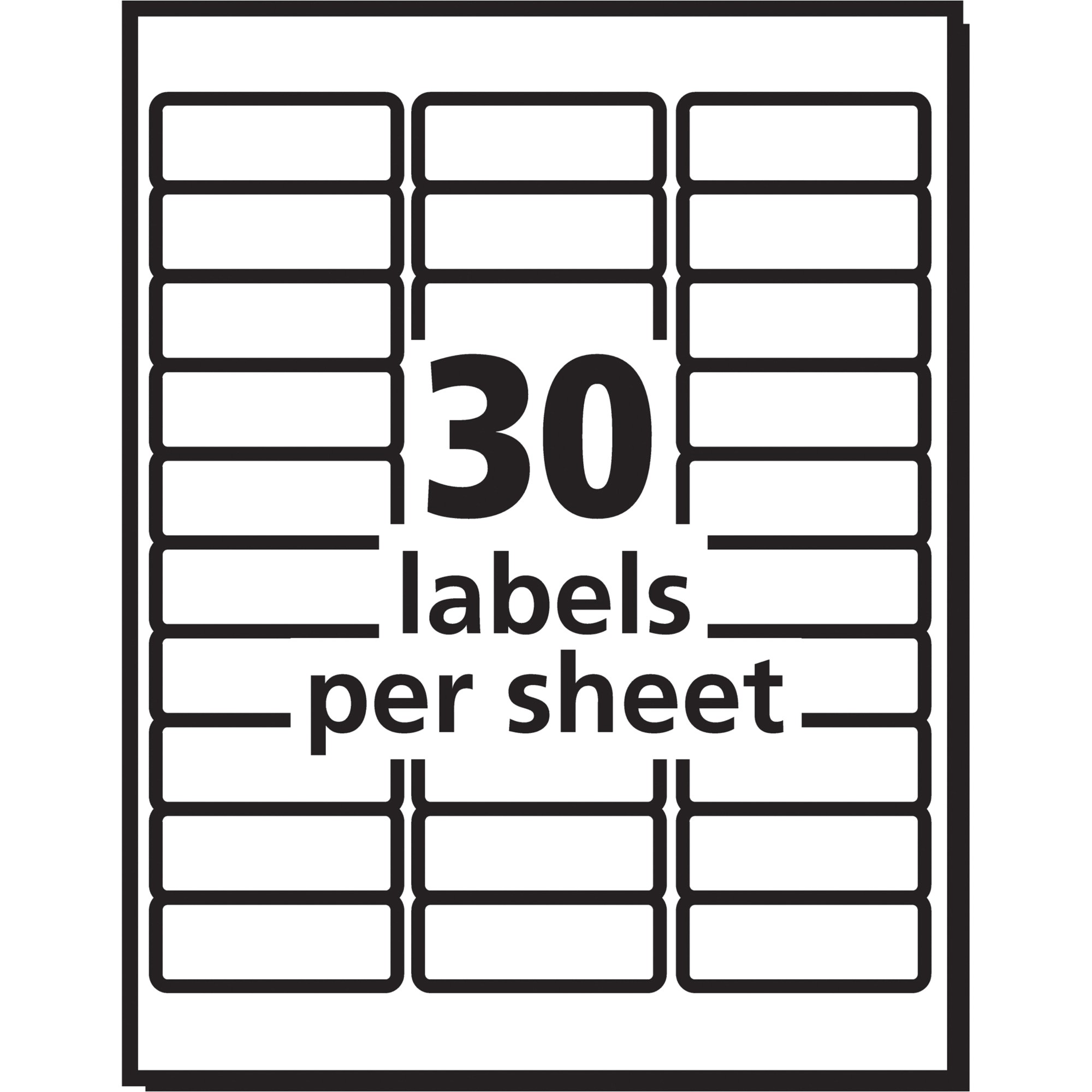 What Are The Dimensions Of Avery Label 8160