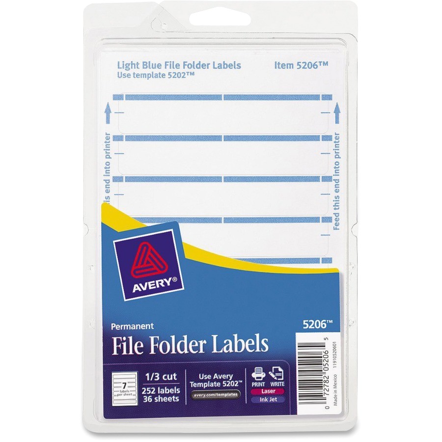 avery filing label ave05206