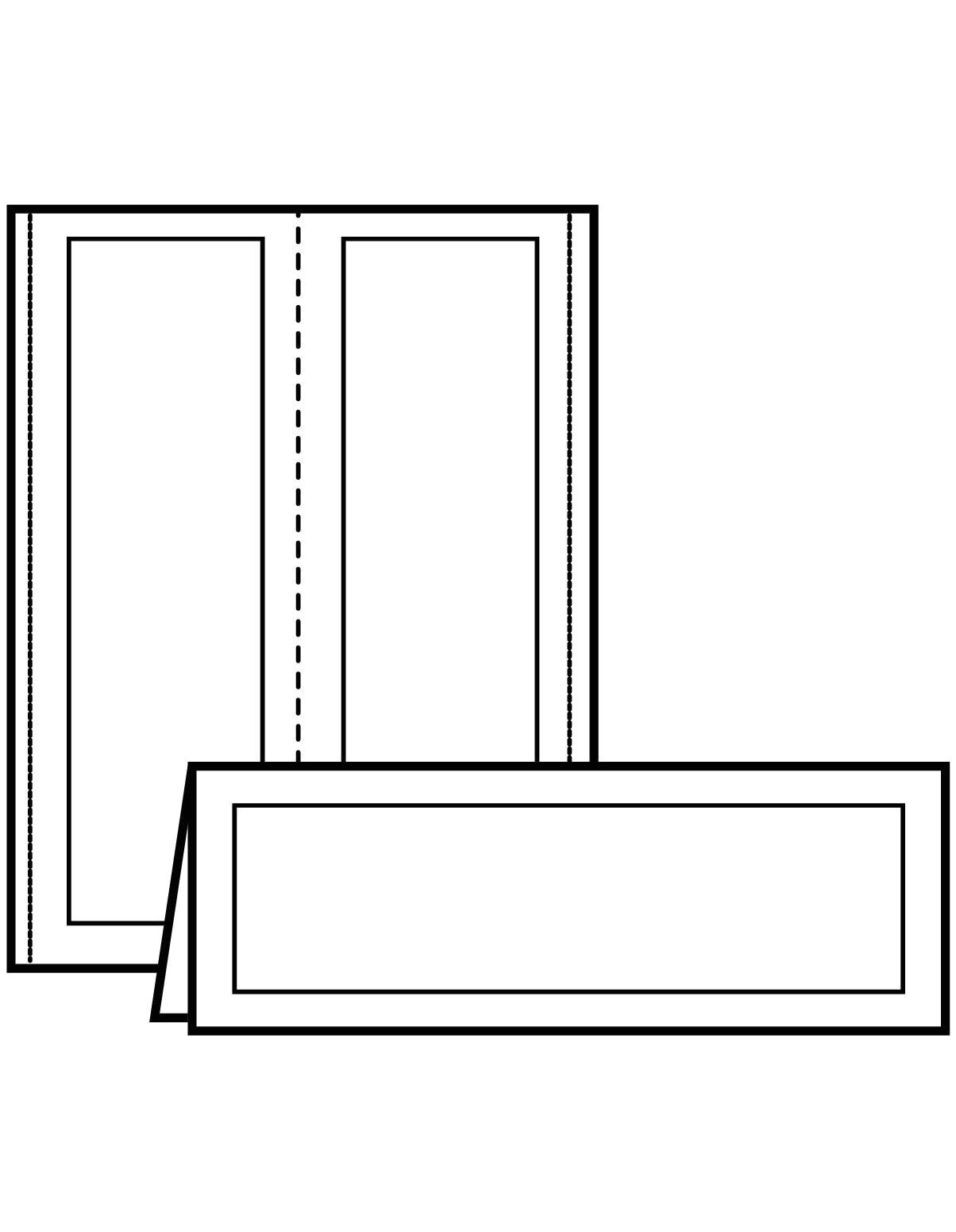Avery Large Tent Cards 5305 Template Card Avery Large Tent Card Template