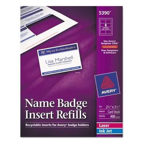 Avery Name Badge Template 5392 Williamson ga us