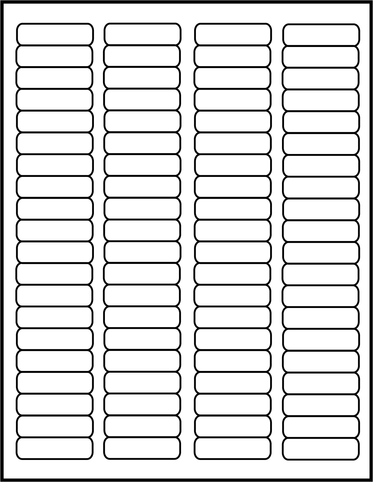 avery return address labels 80 per sheet template