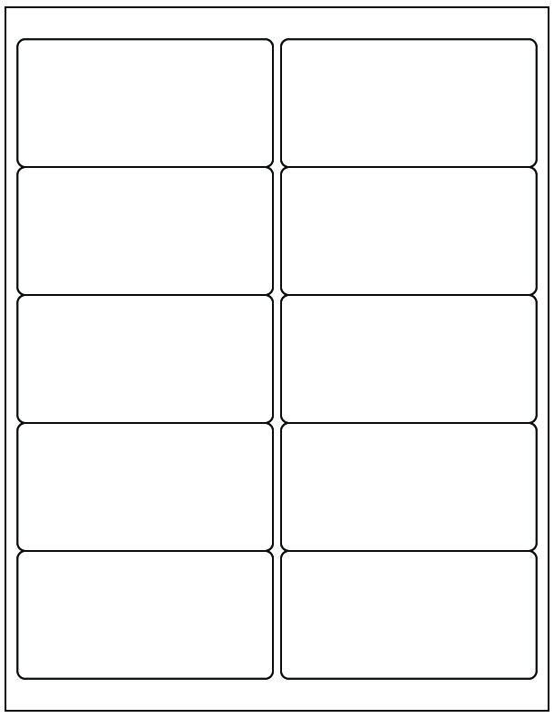 Avery Shipping Label Template 5163 Blank Avery 5163 Template Word Bing Images