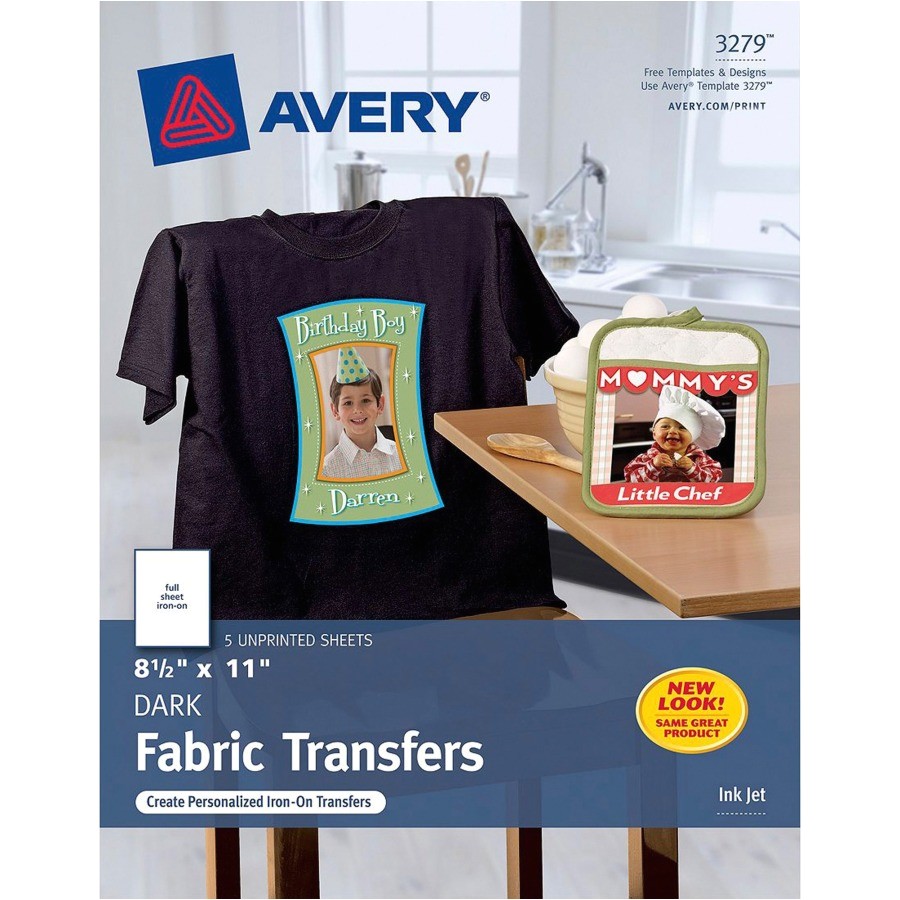 avery iron on transfer paper ave3279
