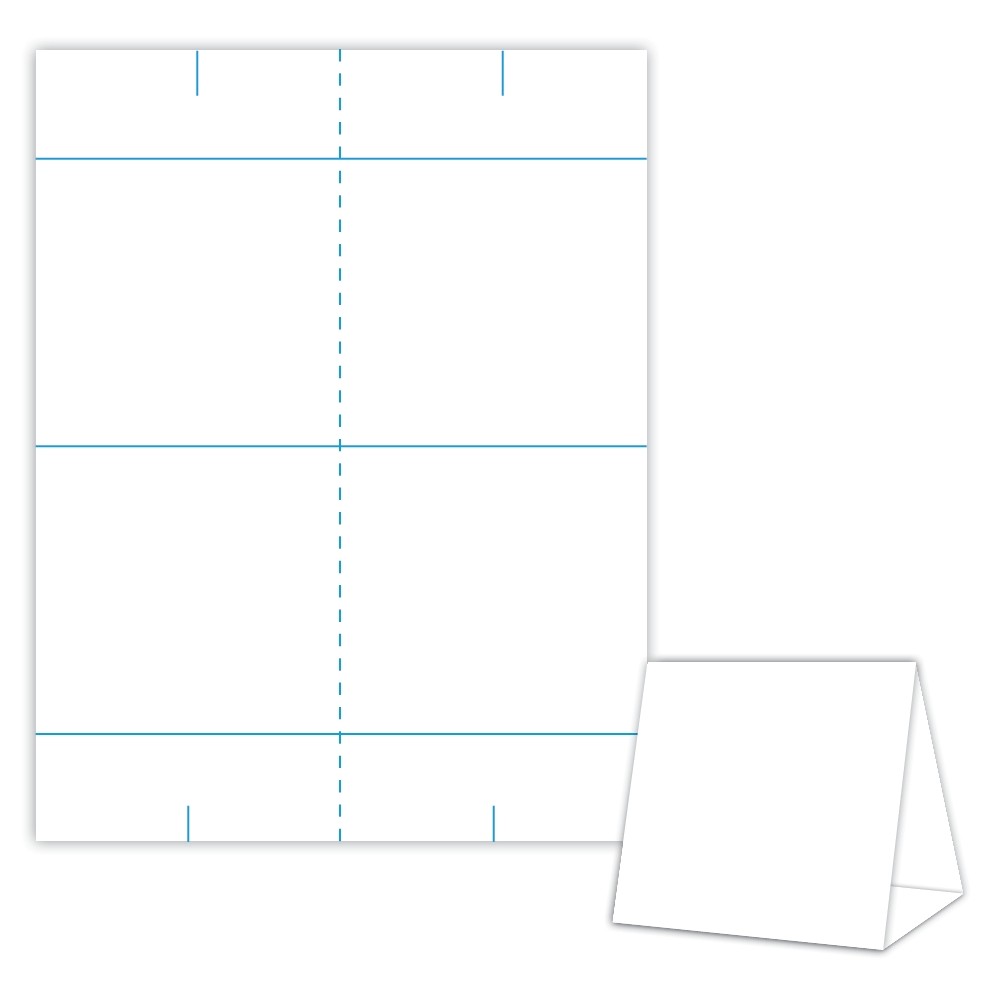 table tent template