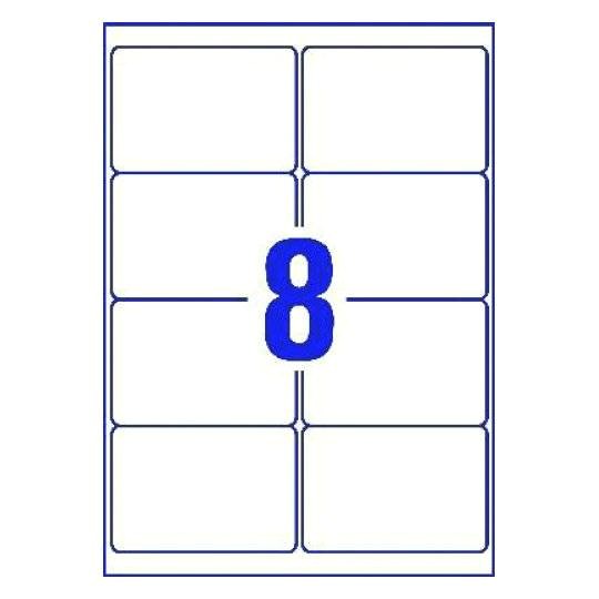Avery Template 8 Per Page Word Template for Avery L7165 Avery