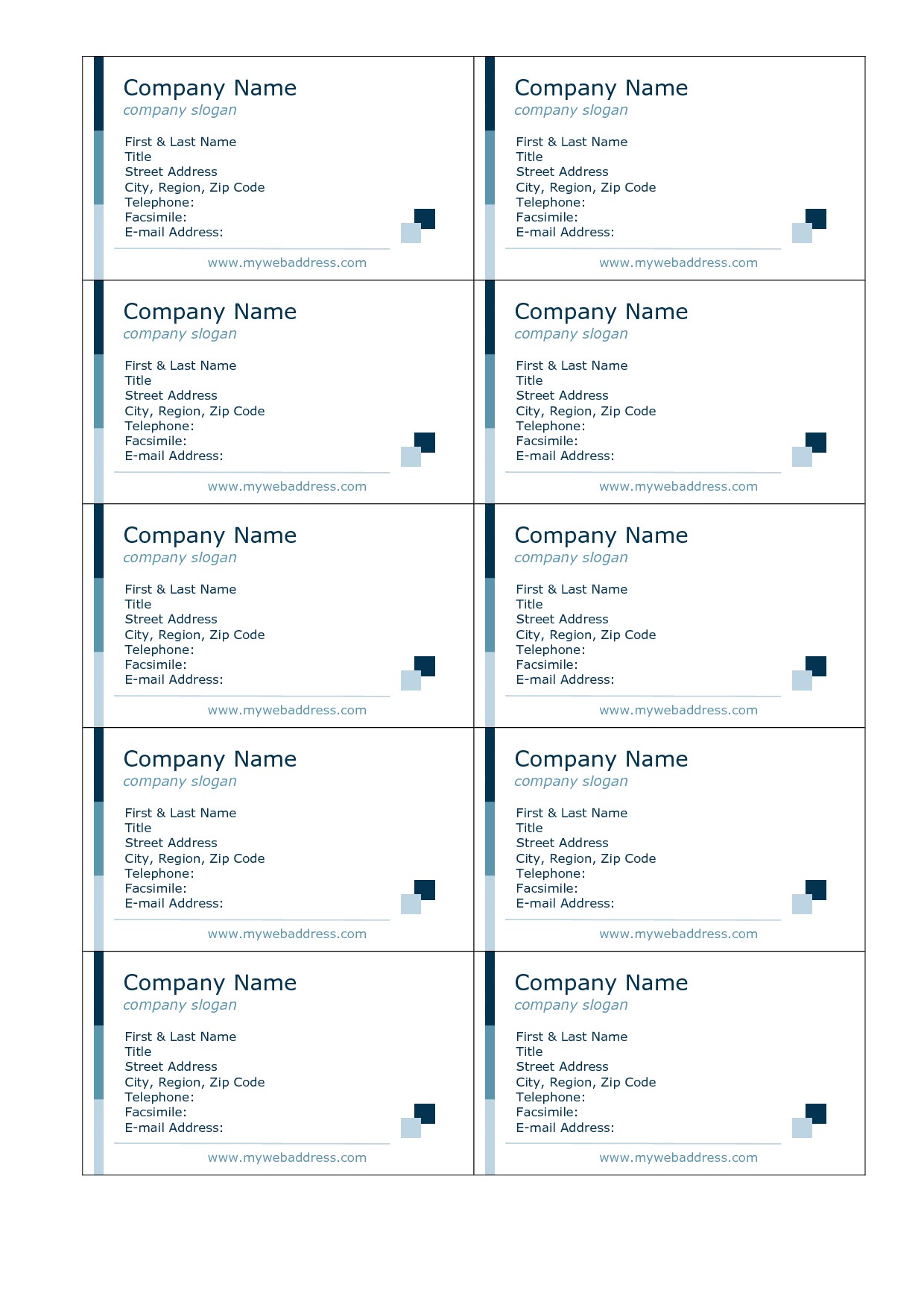 Avery Templates Business Cards 10 Per Sheet Avery Templates Business Cards 10 Per Sheet Mickeles