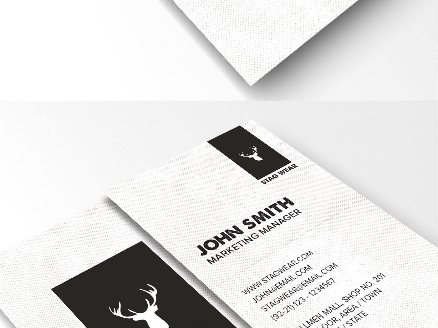 avery vertical business card template