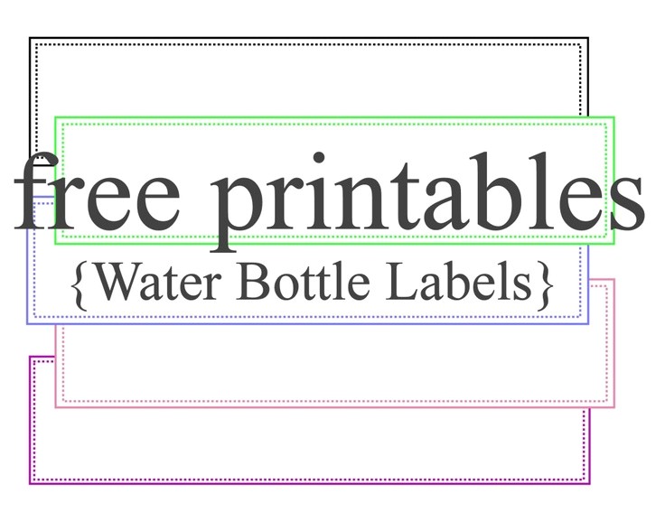 post water bottle label template 61679
