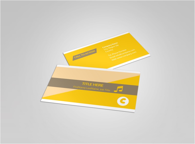 jazz band business card template