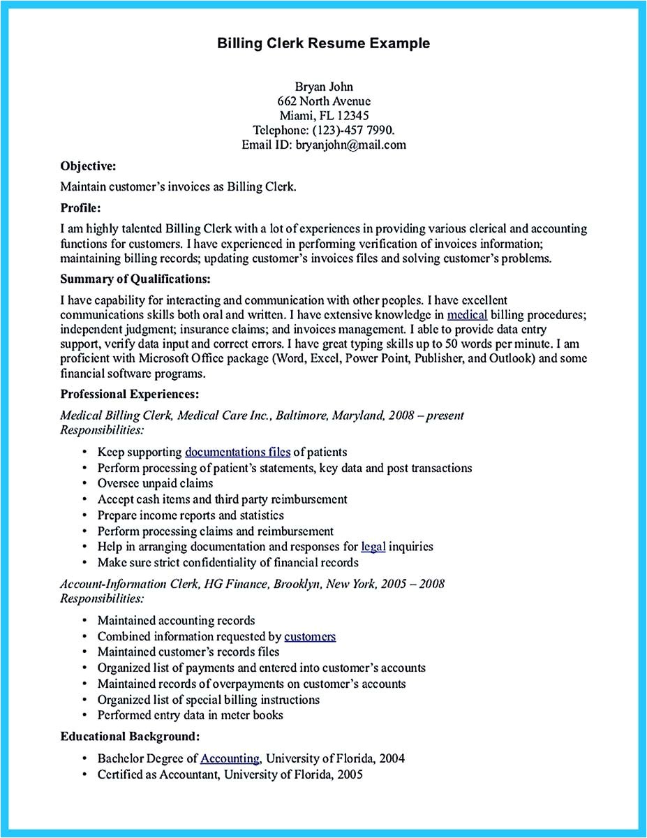 data entry specialist resume