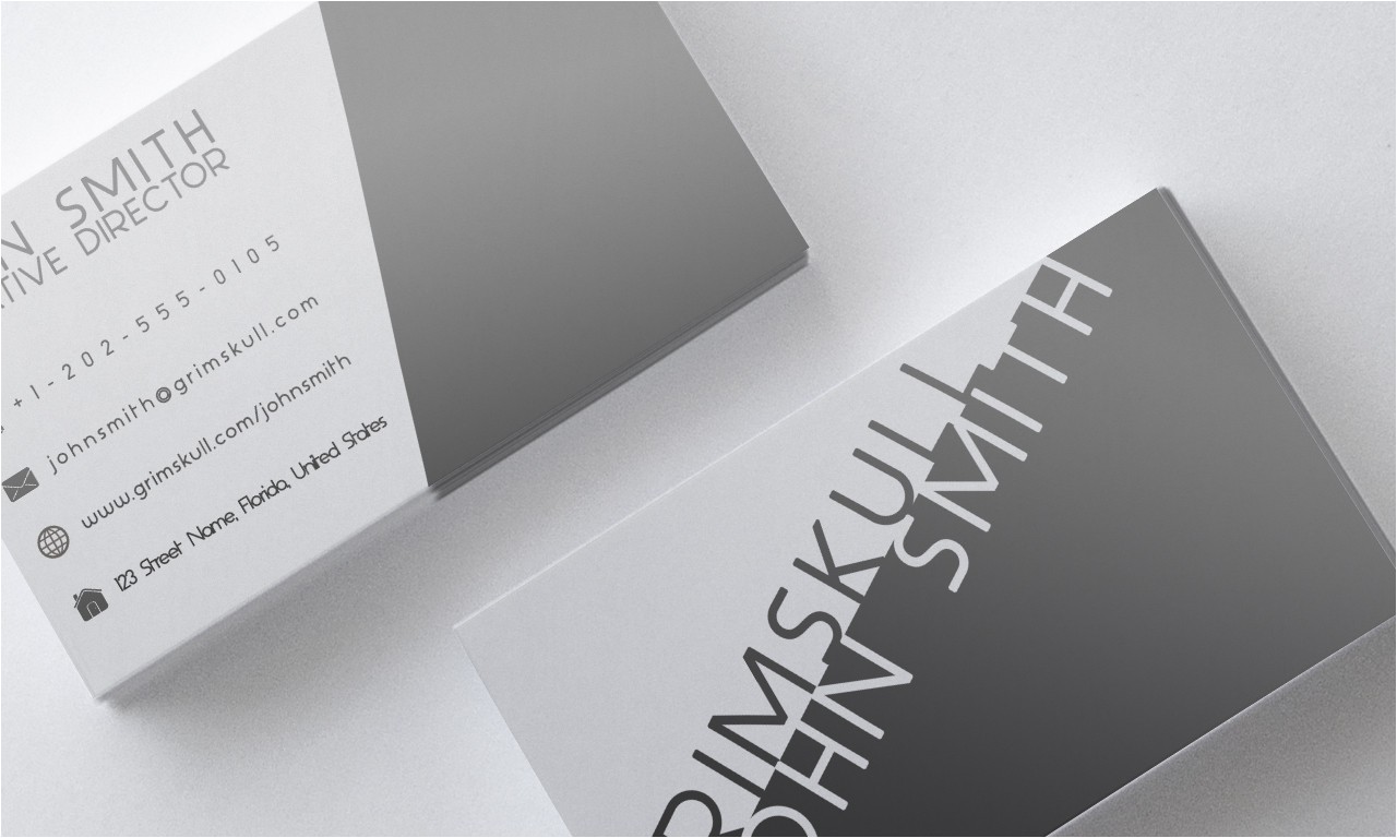 black and white business card template 427672472