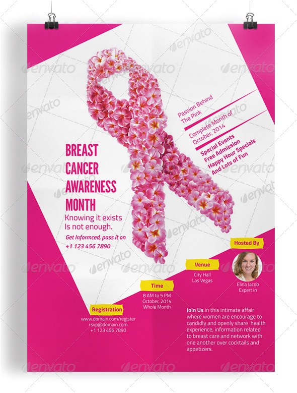 breast cancer flyer