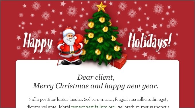 Business Email Christmas Card Template Business Action Plan Template Business