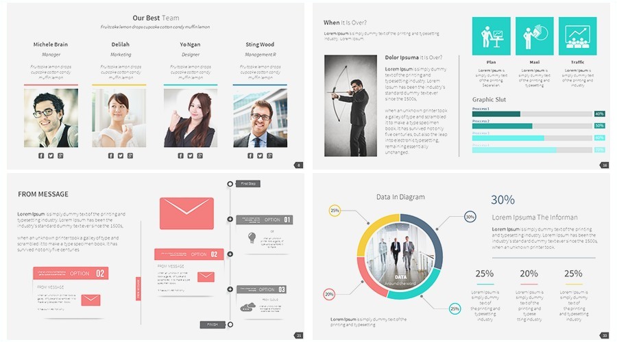 business proposal powerpoint template free download