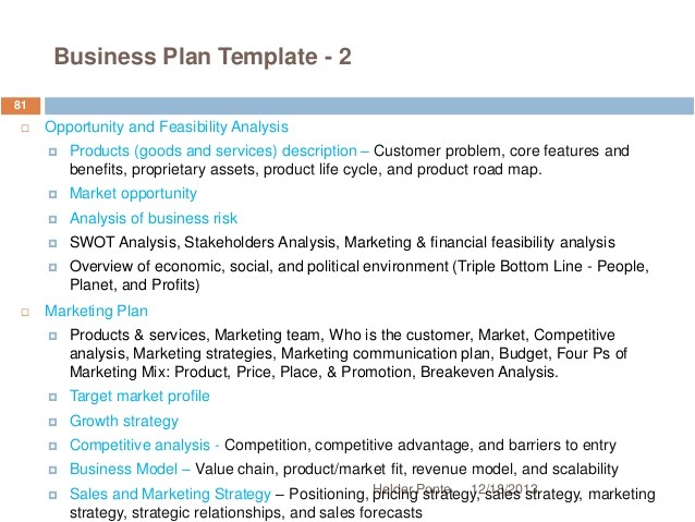 business restructuring plan template