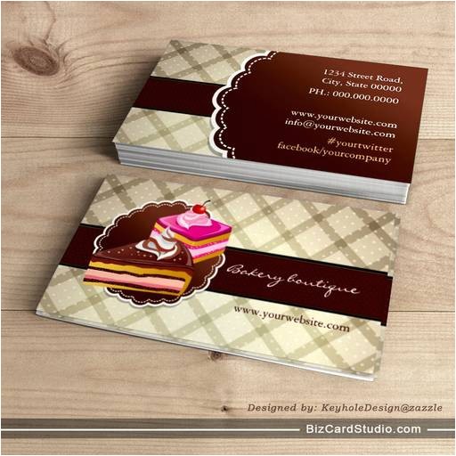 bakery or cake boutique business cards 240565882626592797