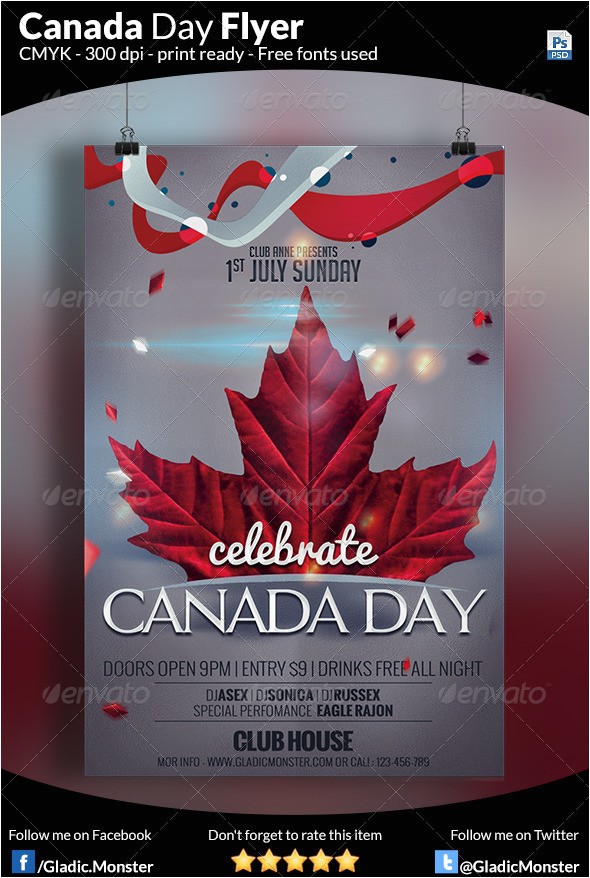 18919 graphicriver canada day flyer 7946647