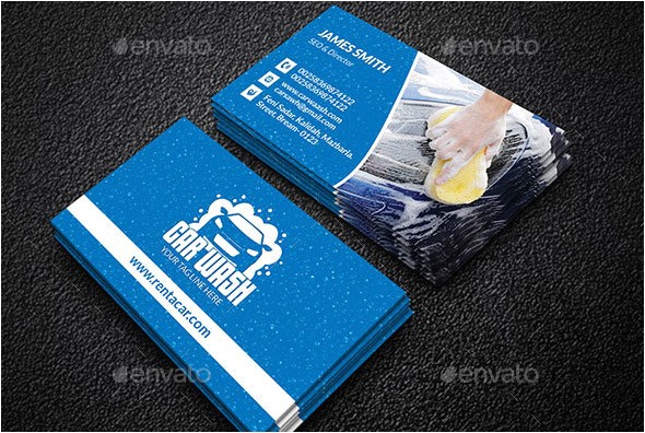 21 cool carservice business card design templates