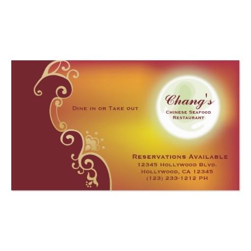 chinese restaurant business card template 240563179807123229