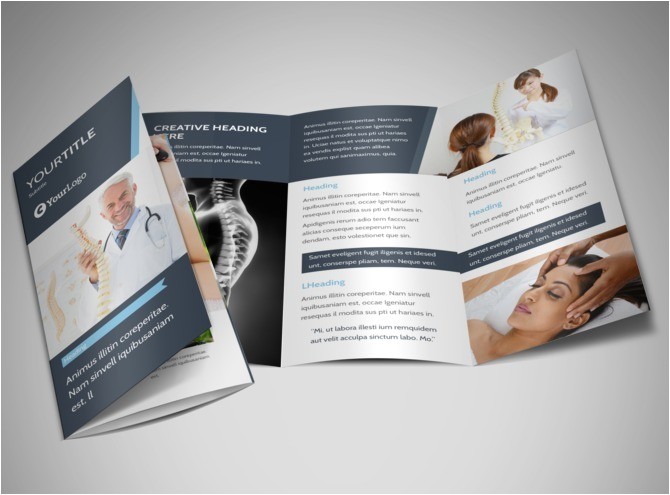 chiropractic brochures template
