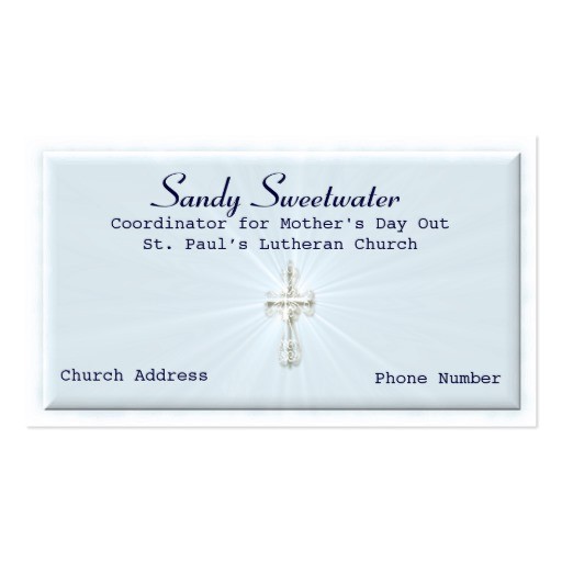 religious business card template 240288966553245670