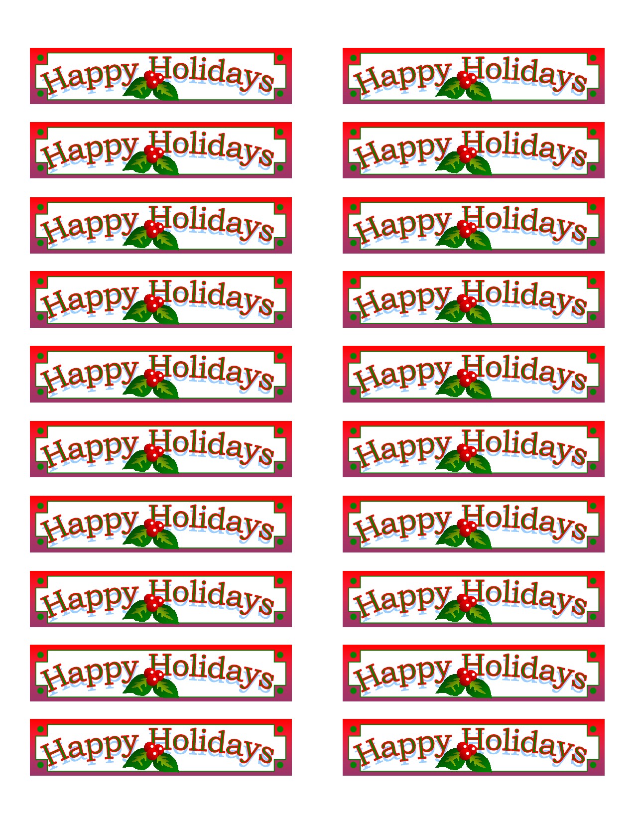 post printable christmas labels on avery labels 240084