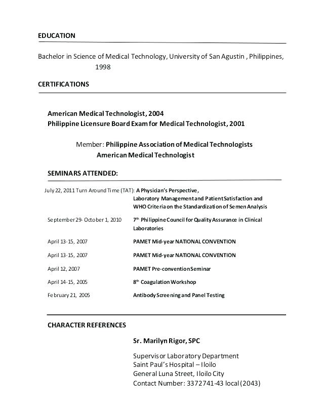 lab technician resume sample med tech medical technologist microbiology examples civil
