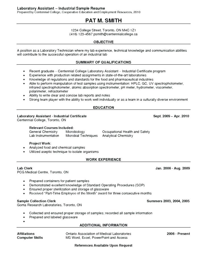 Civil Lab Technician Resume Sample Nice Quality Technician Resume Pattern Resume Examples