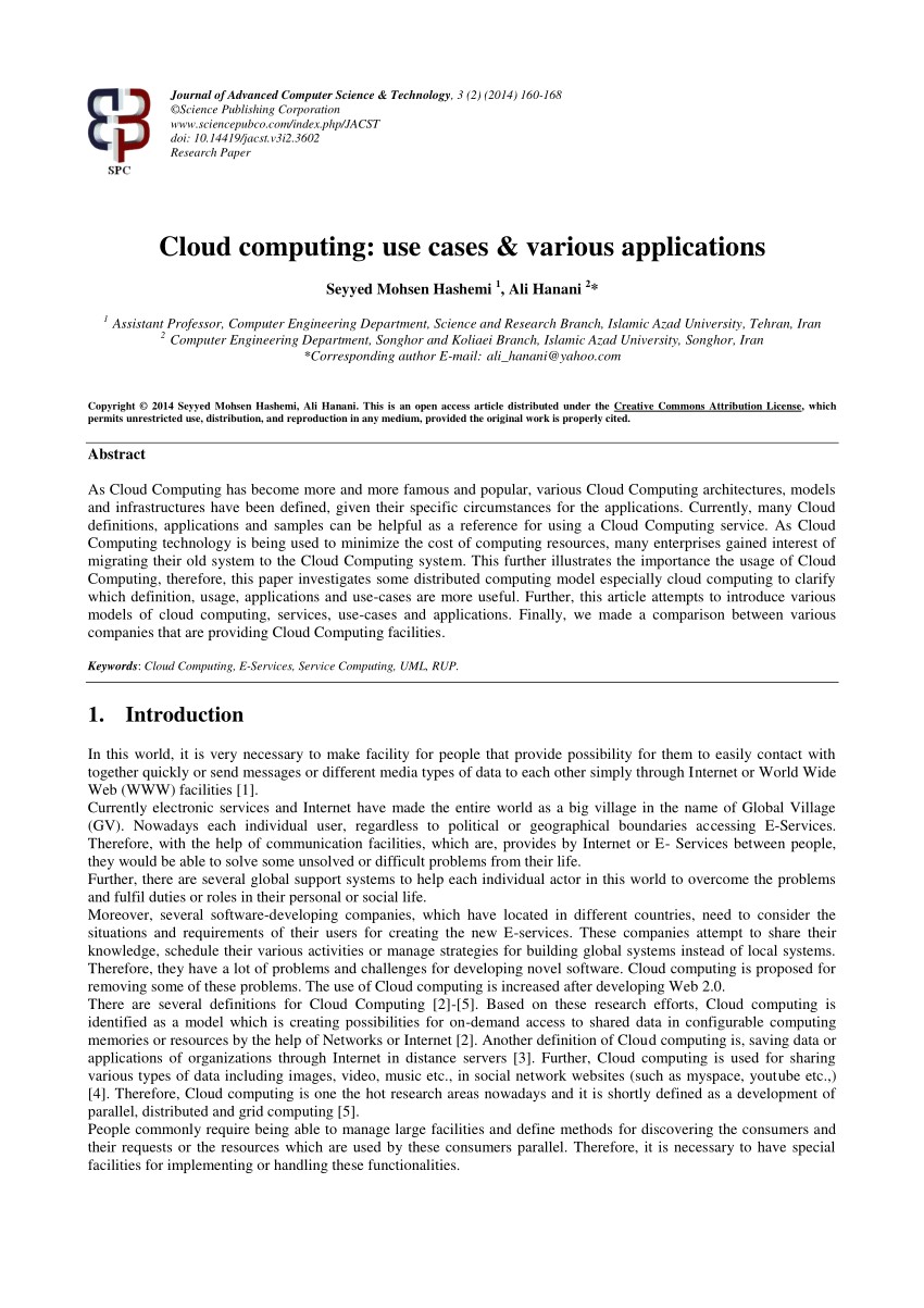 268444420 cloud computing use cases various applications