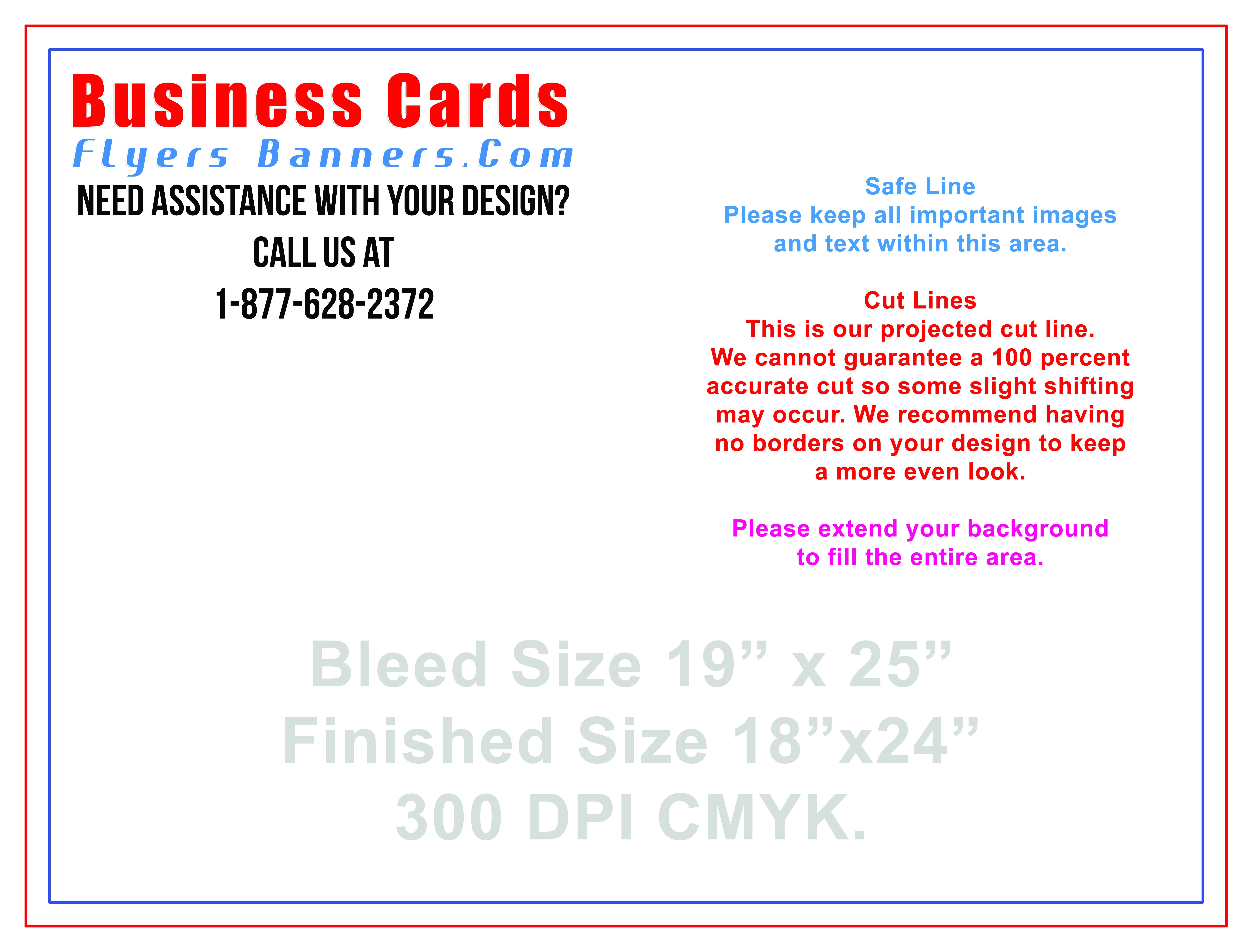google business card design